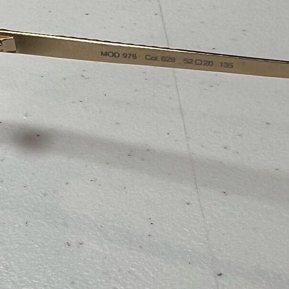 CAZAL Vintage Retro Made in Germany Gold Schwartz Oval Sunglasses Unisex - Picture 9 of 14